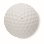 Baume à lèvres en ABS en forme de balle de golf saveur vanille SPF10 couleur blanc cinquième vue