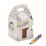 Kit de culture pour enfants graines de fleurs et crayon multicolore couleur multicolore vue principale