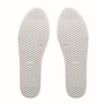 Baskets légères en PU avec semelles en caoutchouc taille 47 couleur blanc dixième vue