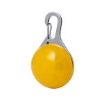 Lumière de sécurité pour animaux de compagnie avec clip pour collier couleur jaune première vue