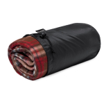 Plaid personnalisé en polaire RPET avec housse 180 g/m² Gstaad  troisième vue