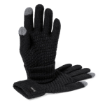 Gants tactiles en RPET avec logo imprimable sur étiquette Winter deuxième vue