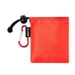 Poncho pour enfants avec housse de transport, coloris au choix couleur rouge première vue