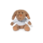 Peluche en forme de lapin avec sweat blanc personnalisable