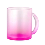 Tasse en verre au fini mat avec coloris translucides 350ml quatrième vue