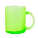 Tasse en verre de différentes couleurs apte à la sublimation 350ml couleur vert clair première vue