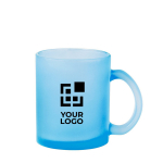 Tasse en verre de différentes couleurs apte à la sublimation 350ml vue principale
