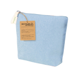 Trousse de toilette publicitaire en coton recyclé 140 g/m² Tetiaroa deuxième vue