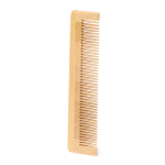 Peigne durable en bambou personnalisé avec logo couleur bois deuxième vue