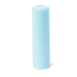 Baume à lèvres végétalien arôme vanille SPF10 dans un étui ABS recyclé couleur bleu ciel première vue