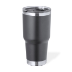 Gobelet en acier inoxydable à double paroi avec doseur 600ml couleur gris première vue