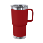 Tasse en acier inoxydable à double paroi avec anse rigide 600ml première vue