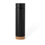 Thermos en acier inoxydable à double paroi avec infuseur 470ml couleur noir première vue