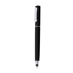 Stylo avec stylet et kit de nettoyage pour écouteurs encre bleue couleur noir première vue