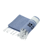 Serviette paréo en coton avec détails aux deux extrémités 180 g/m² vue principale