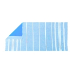 Serviette paréo bicolore en coton recyclé et polyester 255g/m²  troisième vue