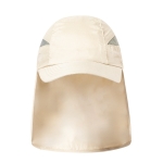 Casquette bicolore en microfibre à élastique et couvre-nuque quatrième vue