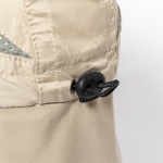 Casquette bicolore en microfibre à élastique et couvre-nuque sixième vue