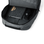 Sac à dos en RPET pour ordinateur portable 15” avec 3 poches frontales huitième vue