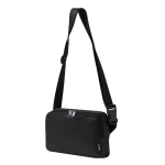 Sac banane en polyester RPET avec fermeture à double tirette et boucle  troisième vue