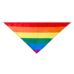 Bandana en polyester multicolore avec coutures de renfort première vue