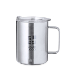Tasse en acier inoxydable à double paroi avec doseur 370ml vue principale