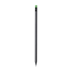 Crayon noir à mine noire avec gomme de divers coloris couleur vert première vue