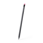 Crayon noir à mine noire avec gomme de divers coloris deuxième vue