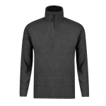 Veste en polaire avec fermeture éclair assortie 160 g/m² couleur noir première vue