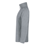 Veste en polaire avec fermeture éclair assortie 160 g/m² couleur gris