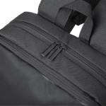 Sac à dos en similicuir pour ordinateur 15” avec poche frontale  troisième vue