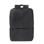 Sac à dos en similicuir avec compartiment pour tablette et PC 15” couleur noir première vue