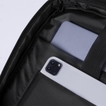 Sac à dos en similicuir avec compartiment pour tablette et PC 15” sixième vue