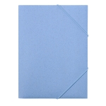 Chemise à couverture souple en fibre de blé, coloris au choix couleur bleu première vue