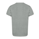 T-shirt en coton recyclé et RPET, couleurs simples 150 g/m² couleur gris quatrième vue