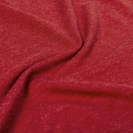 T-shirt promotionnel femme en coton recyclé et RPET 150 g/m² couleur rouge troisième vue