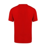 T-shirt unisexe en 100% coton peigné Ring Spun 160 g/m² couleur rouge deuxième vue