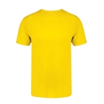 T-shirt unisexe en 100% coton peigné Ring Spun 160 g/m² couleur jaune première vue