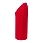 T-shirt femme en 100% coton peigné Ring Spun 160 g/m² couleur rouge cinquième vue
