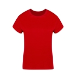T-shirt femme en 100% coton peigné Ring Spun 160 g/m² couleur rouge première vue