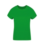 T-shirt femme en 100% coton peigné Ring Spun 160 g/m² couleur vert première vue