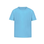 T-shirt enfant en 100% coton peigné Ring Spun 160 g/m² couleur bleu ciel première vue