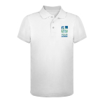 Polo technique respirant en 100% polyester avec 3 boutons vue principale
