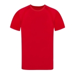 T-shirt technique en 100% polyester respirant 135 g/m² couleur rouge première vue