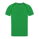 T-shirt technique en 100% polyester respirant 135 g/m² couleur vert première vue
