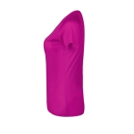 T-shirt technique femme 100% polyester respirant 135 g/m² couleur fuchsia cinquième vue