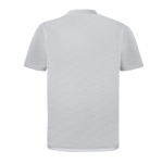 T-shirt technique 100% polyester avec double ton 140 g/m² couleur blanc quatrième vue
