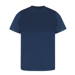 T-shirt technique 100% polyester avec double ton 140 g/m² couleur bleu marine première vue