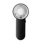 Ventilateur portatif de divers coloris avec bouton latéral couleur noir première vue