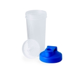 Shaker gourde transparent avec bouchon à vis coloré et filtre 800 ml cinquième vue